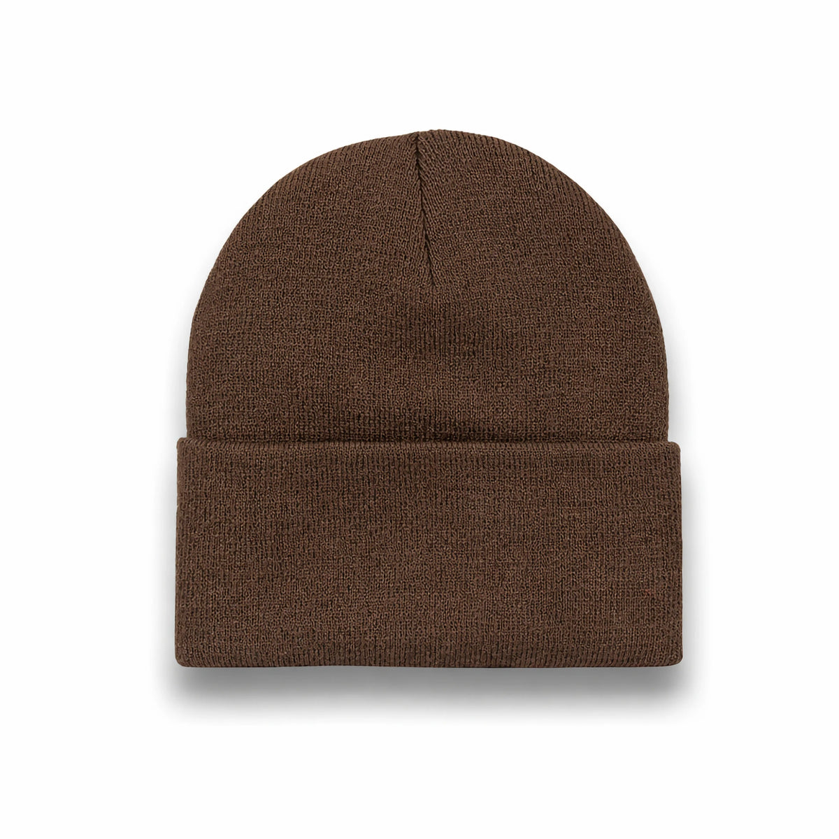 BEANIE brown wholesale long hat cuffed view
