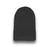 BEANIE dark grey wholesale long hat uncuffed view