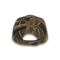 GJ-1 camo #8 wholesale 6-panel velcro hat back view