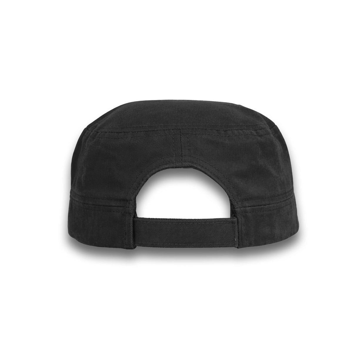 GJ-10 charcoal wholesale cadet hat back view