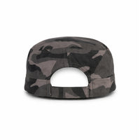 GJ-10 grey camo wholesale cadet hat back view