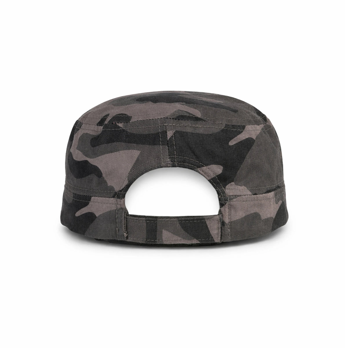 GJ-10 grey camo wholesale cadet hat back view