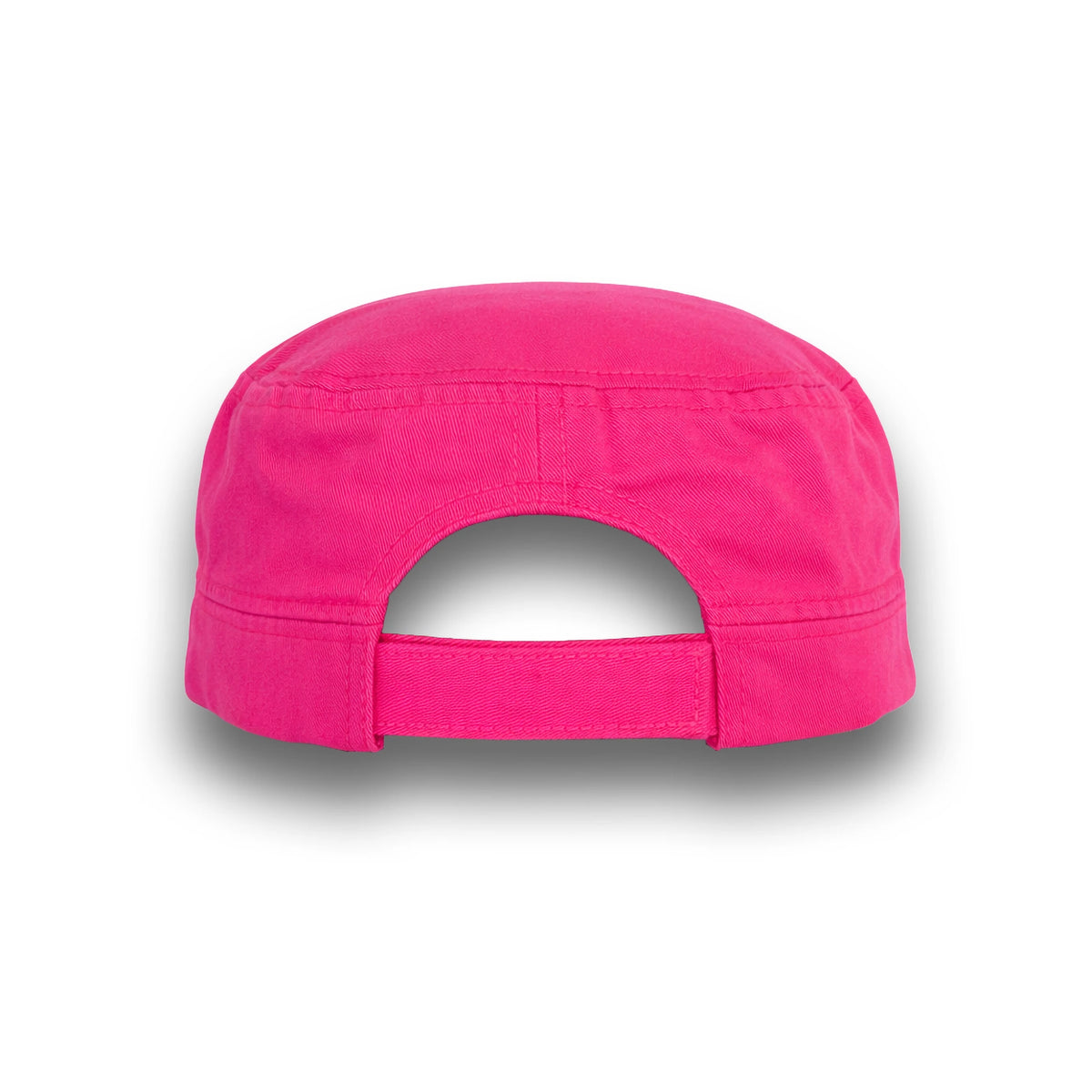 GJ-10 hot pink wholesale cadet hat back view