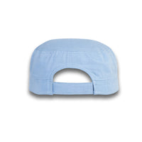 GJ-10 light blue wholesale cadet hat back view