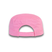 GJ-10 pink wholesale cadet hat back view