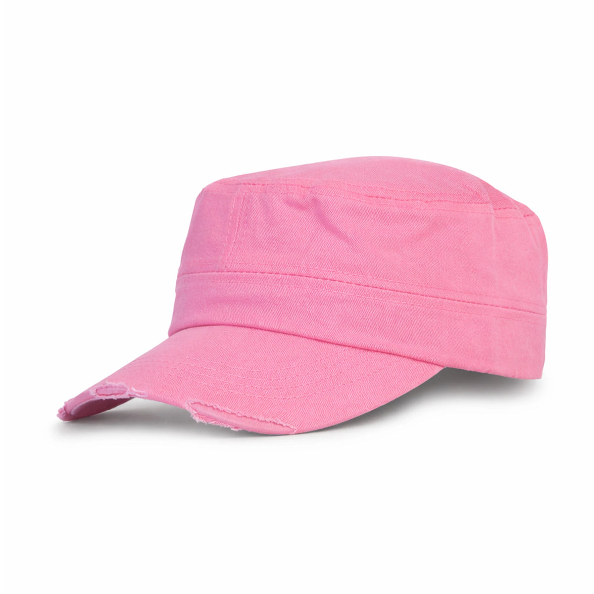 GJ-10 pink wholesale cadet hat front view