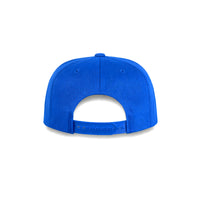 GJ-1A royal wholesale 5-panel snapback hat back view