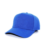 GJ-1A royal wholesale 5-panel snapback hat front view