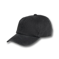 GJ-3 charcoal wholesale 6-panel washed dad hat front view