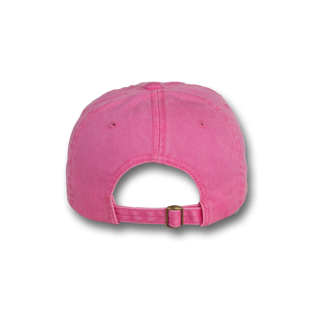 GJ-3 pink wholesale 6-panel washed dad hat back view