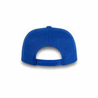 GJ-4 royal wholesale 6-panel flat bill snapback hat back view