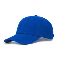 HOT-1 royal wholesale 6-panel corduroy dad hat front view