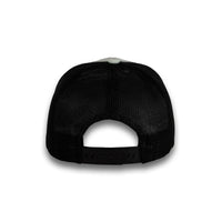 HOT-12 light green black wholesale 6-panel trucker hat back view