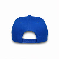 HOT-4 royal wholesale 5-panel rope trucker hat back view