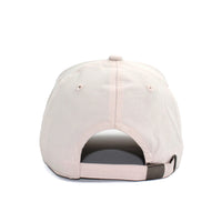 HOT-7 light beige wholesale 6-panel performance snapback hat back view