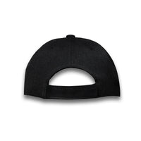 LH-1 black wholesale 6-panel youth hat back view