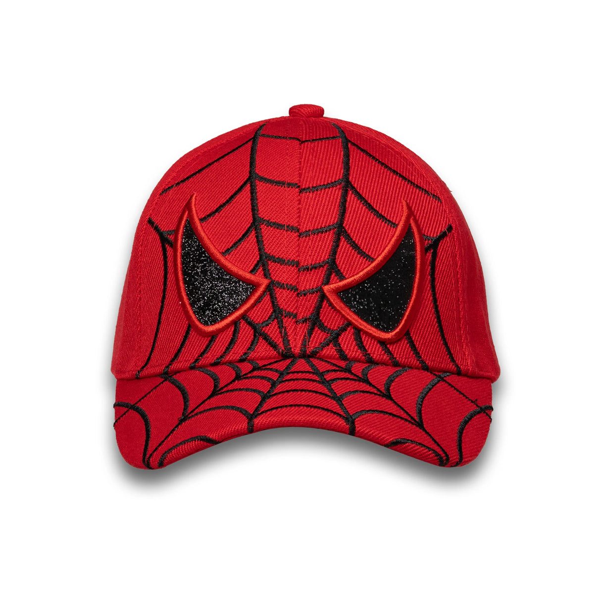 LH-1 red wholesale 6-panel youth hat front view