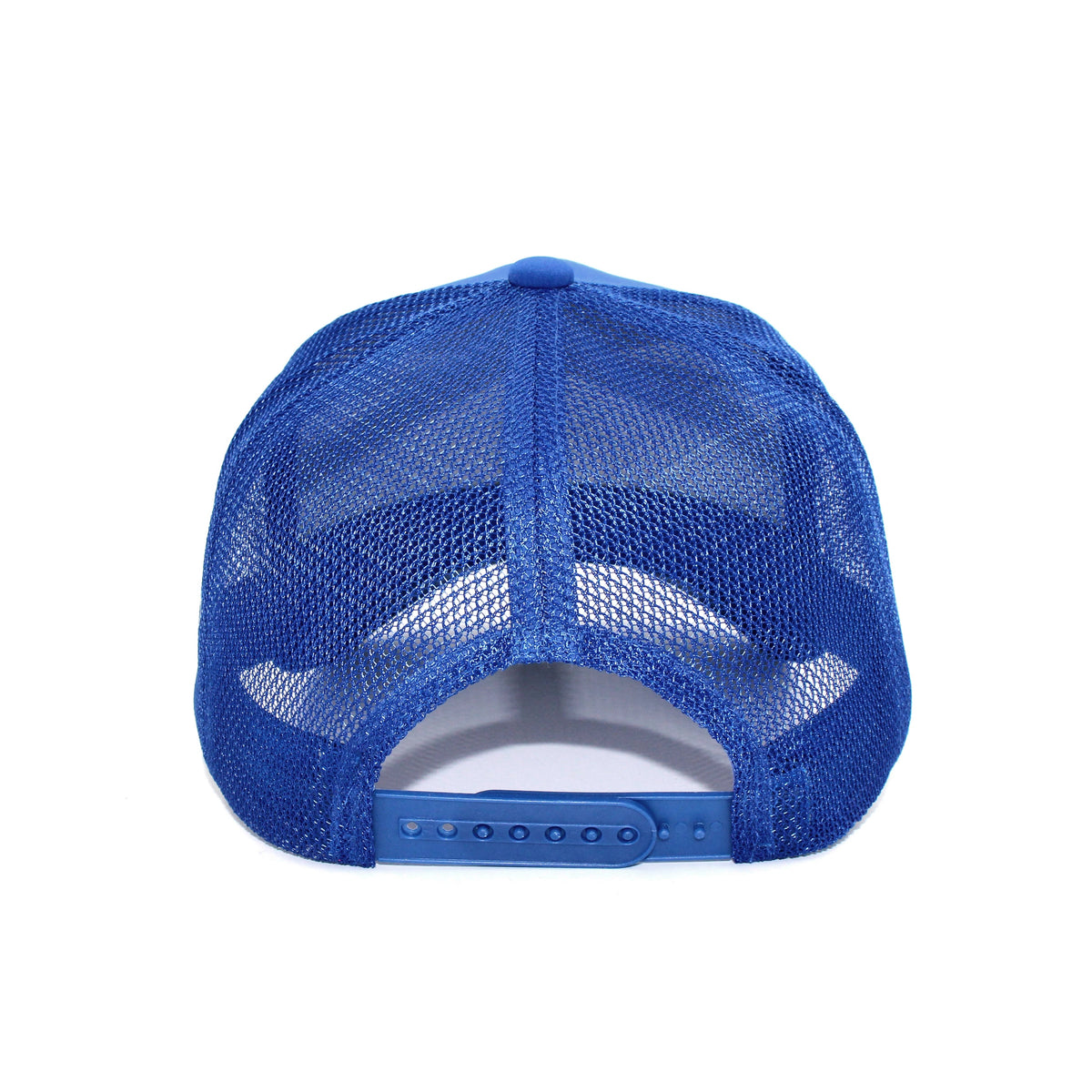 LU-5A royal wholesale 5-panel trucker hat back view