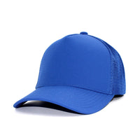 LU-5A royal wholesale 5-panel trucker hat front view